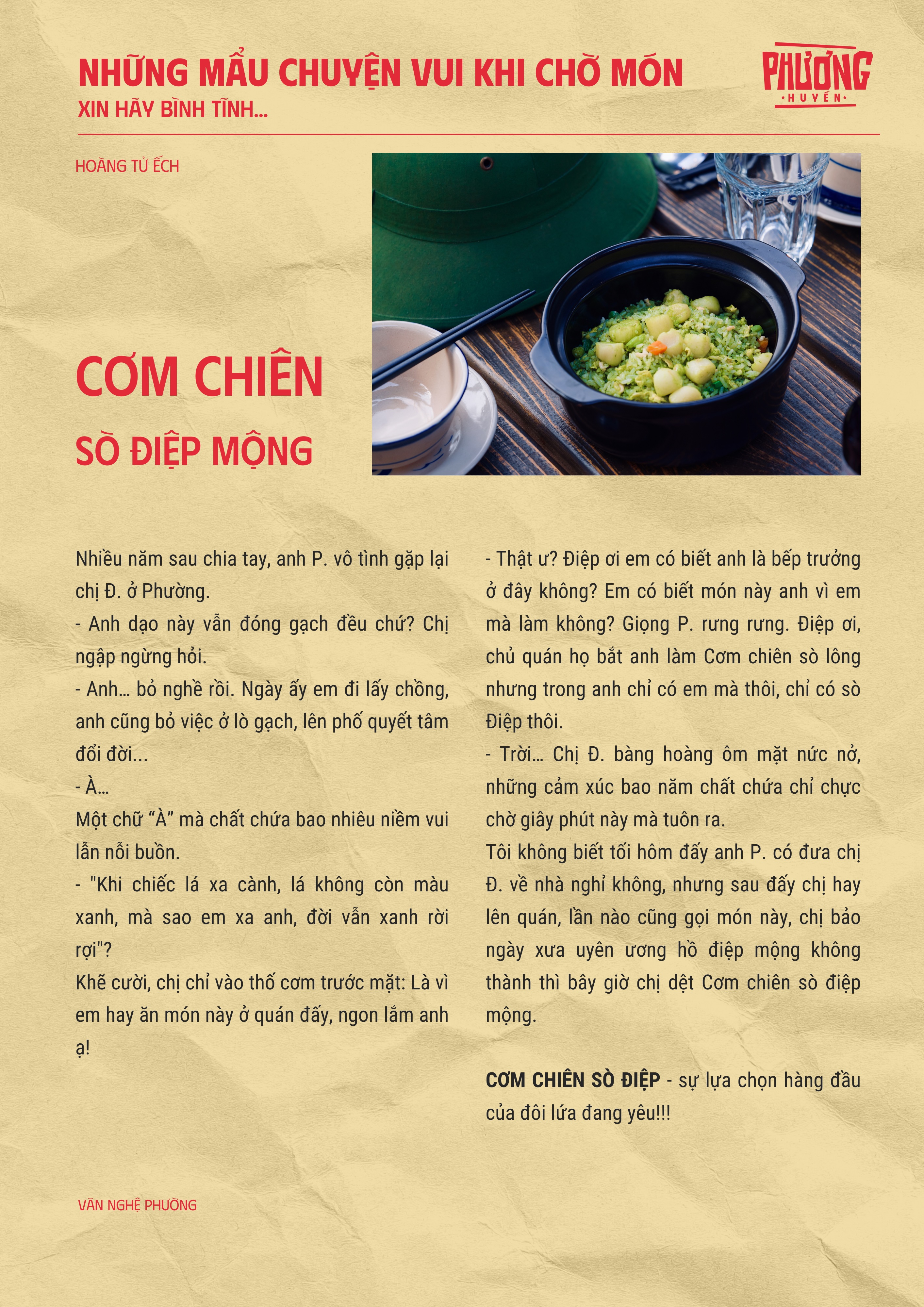 PHƯỜNG'S MENU