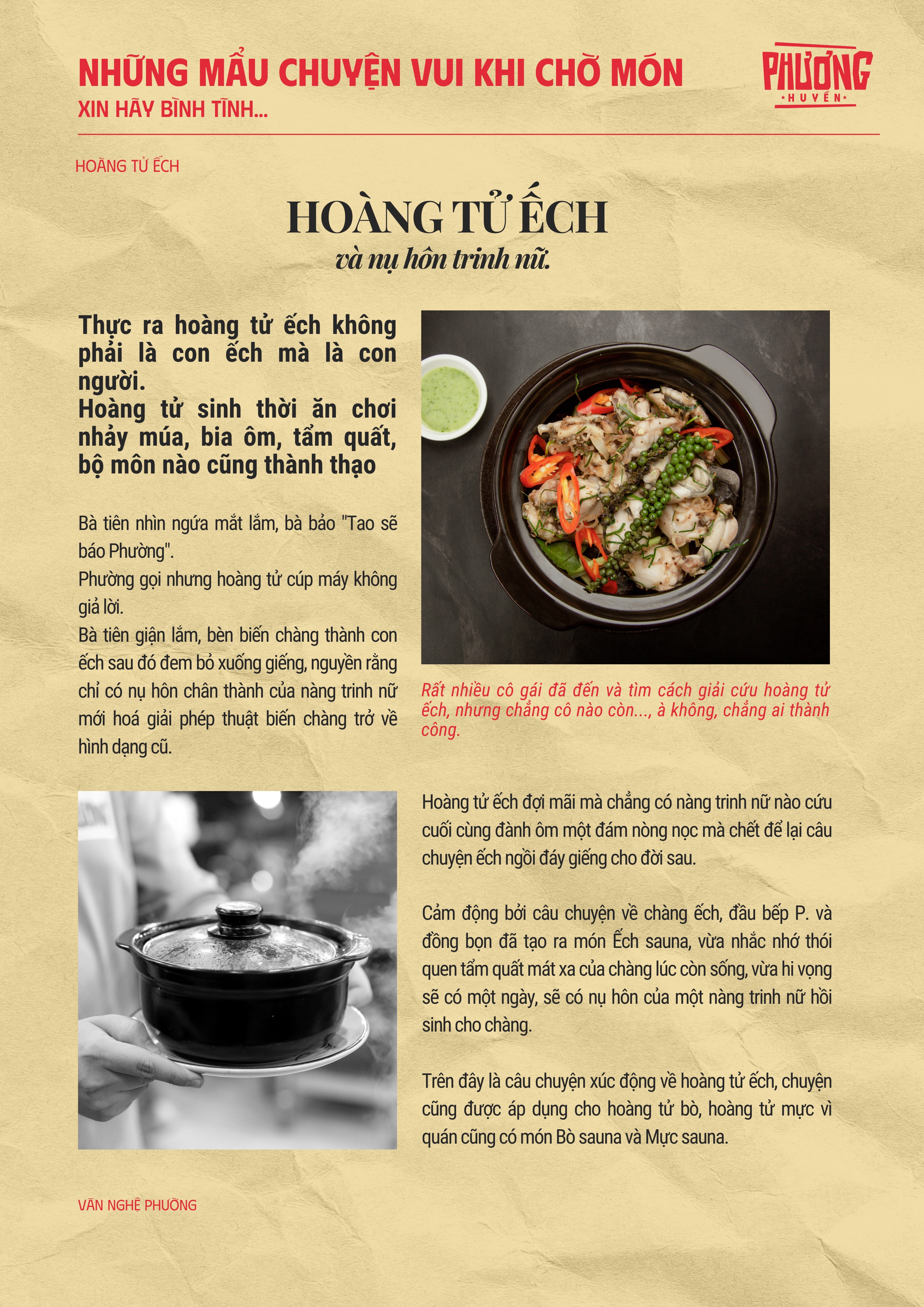 PHƯỜNG'S MENU